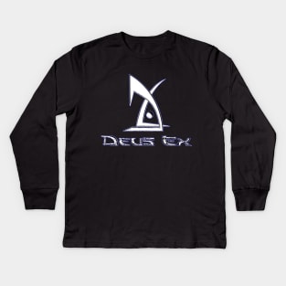 Deus Ex Logo Kids Long Sleeve T-Shirt